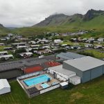 created by dji camera Sundlaugin Vík